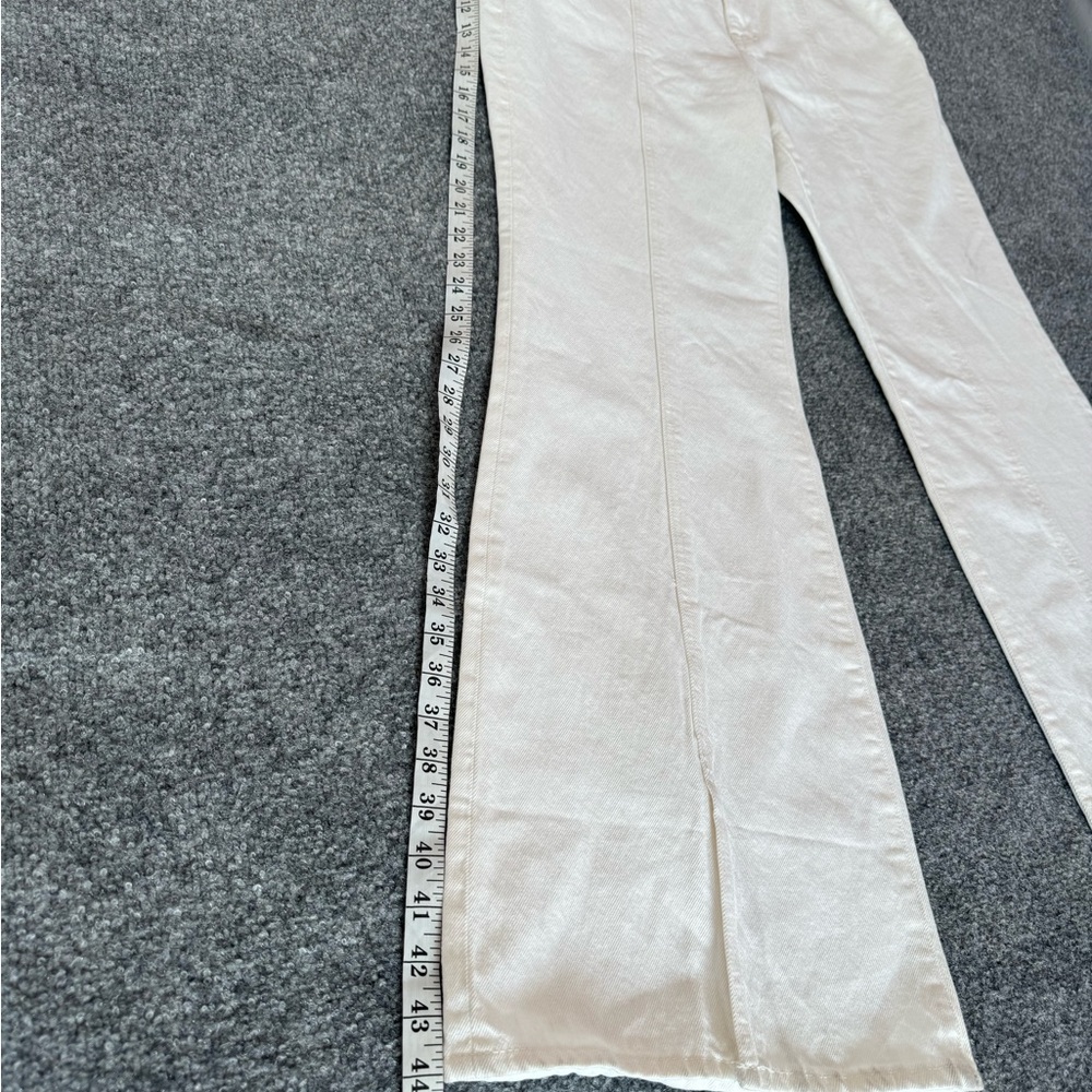 Madewell Baggy Flare Women’s Jeans Tile‎ White Size 30 - Picture 9 of 16